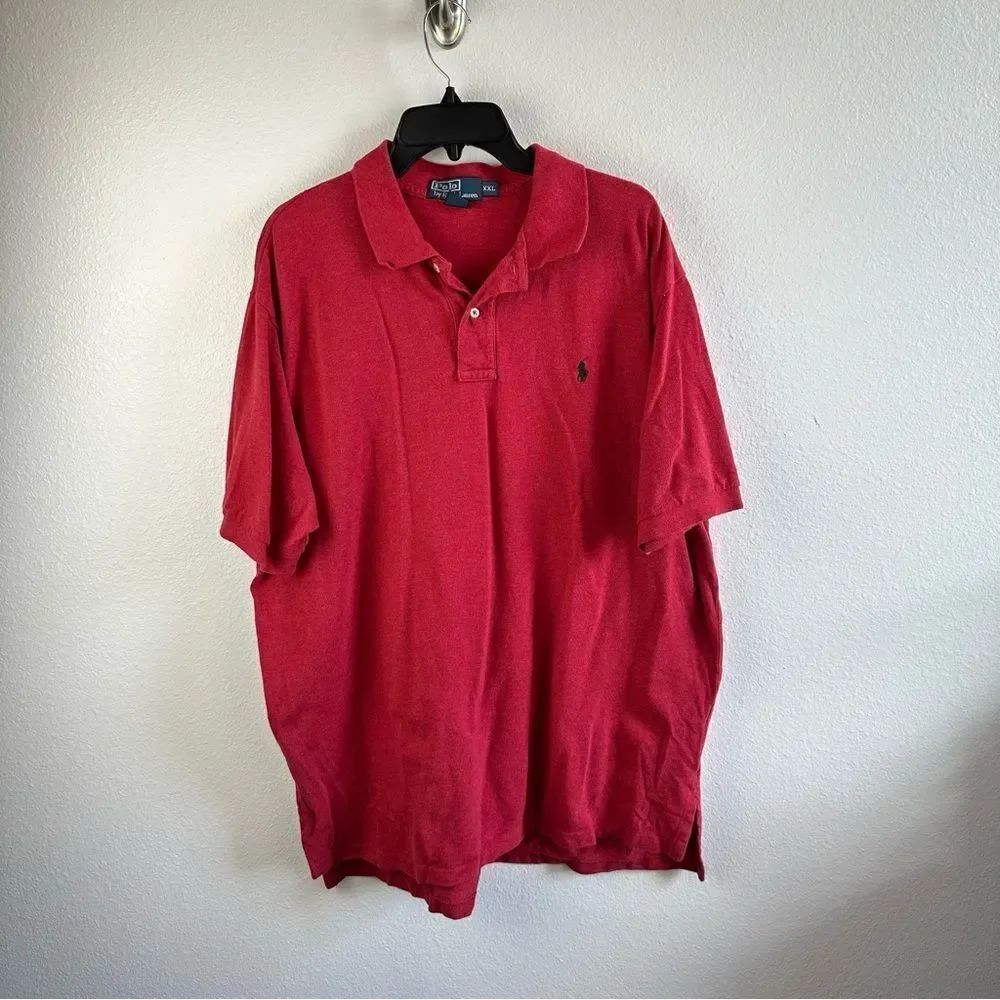 Polo Ralph‎ Lauren Red Polo Shirt Size XXL
